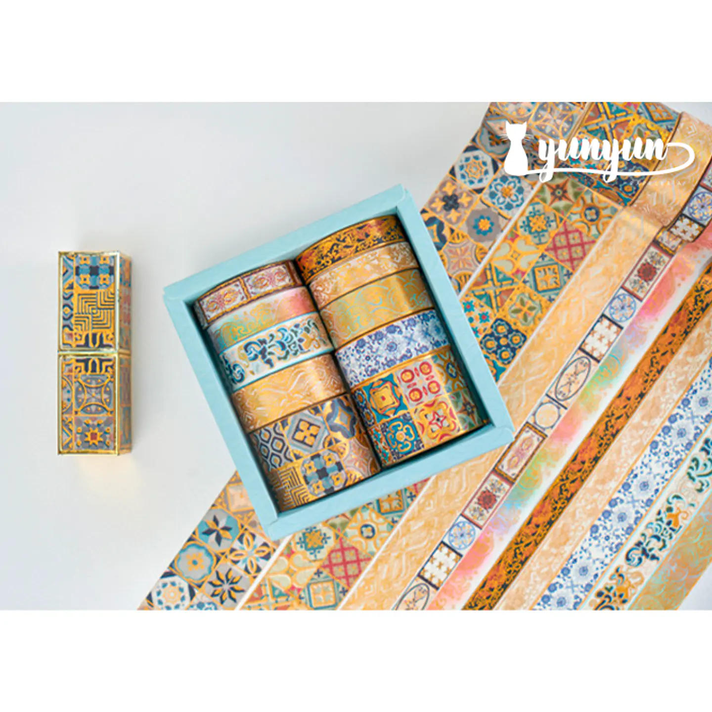 Pack 10 Cintas Foil - Diseños arte 1