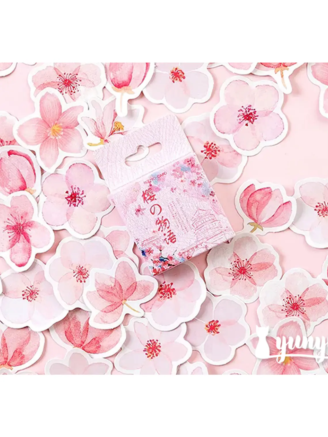 Caja Stickers Sakura - 45 pzas 1