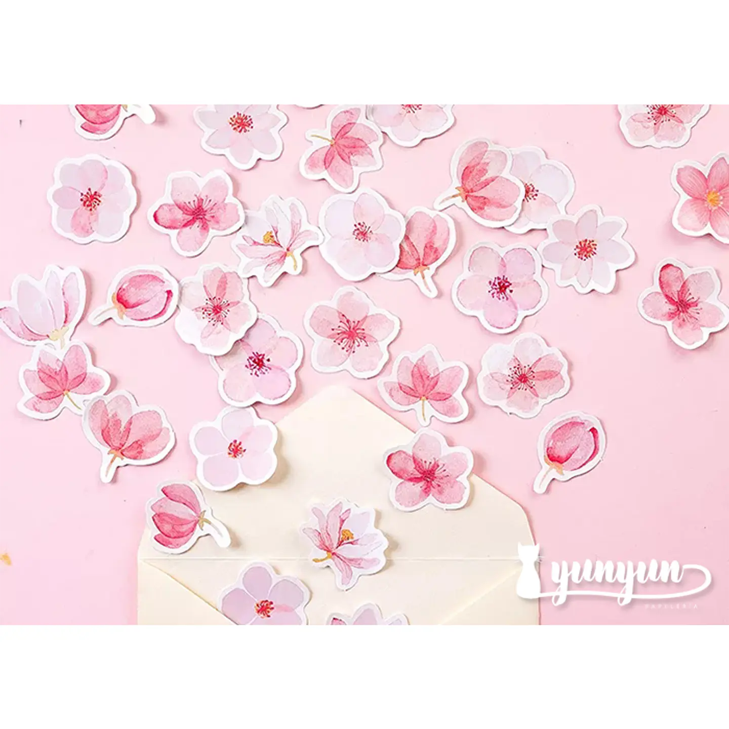 Caja Stickers Sakura - 45 pzas 2