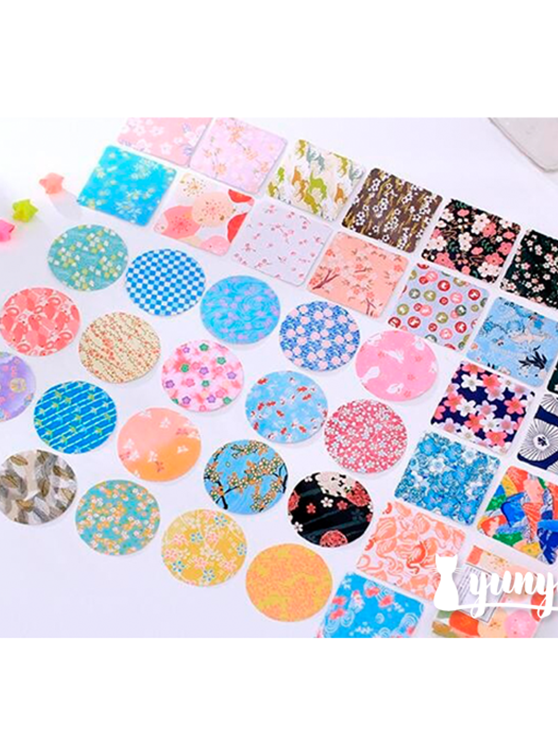 Caja Stickers Botánica #15 1