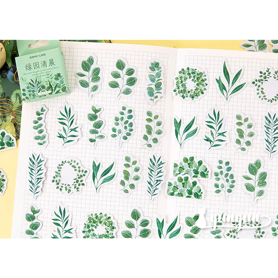 Caja Stickers Botánica #17 2