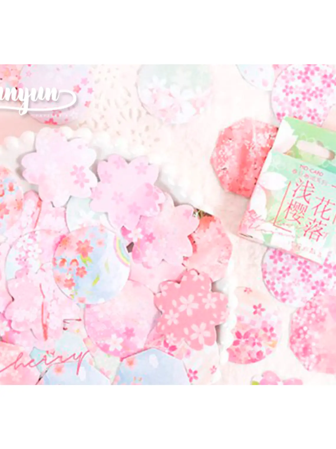 Caja Stickers Sakura III - 45 pzas 1