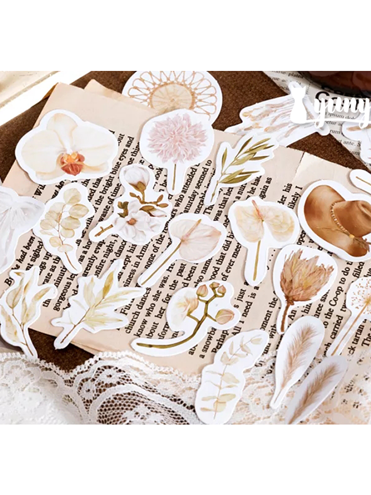 Caja Stickers Botánica #34 2