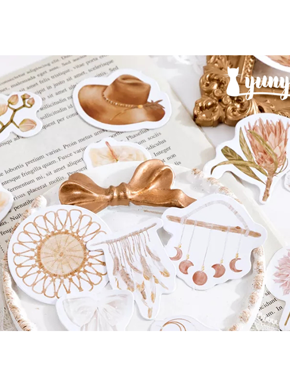 Caja Stickers Botánica #34 3