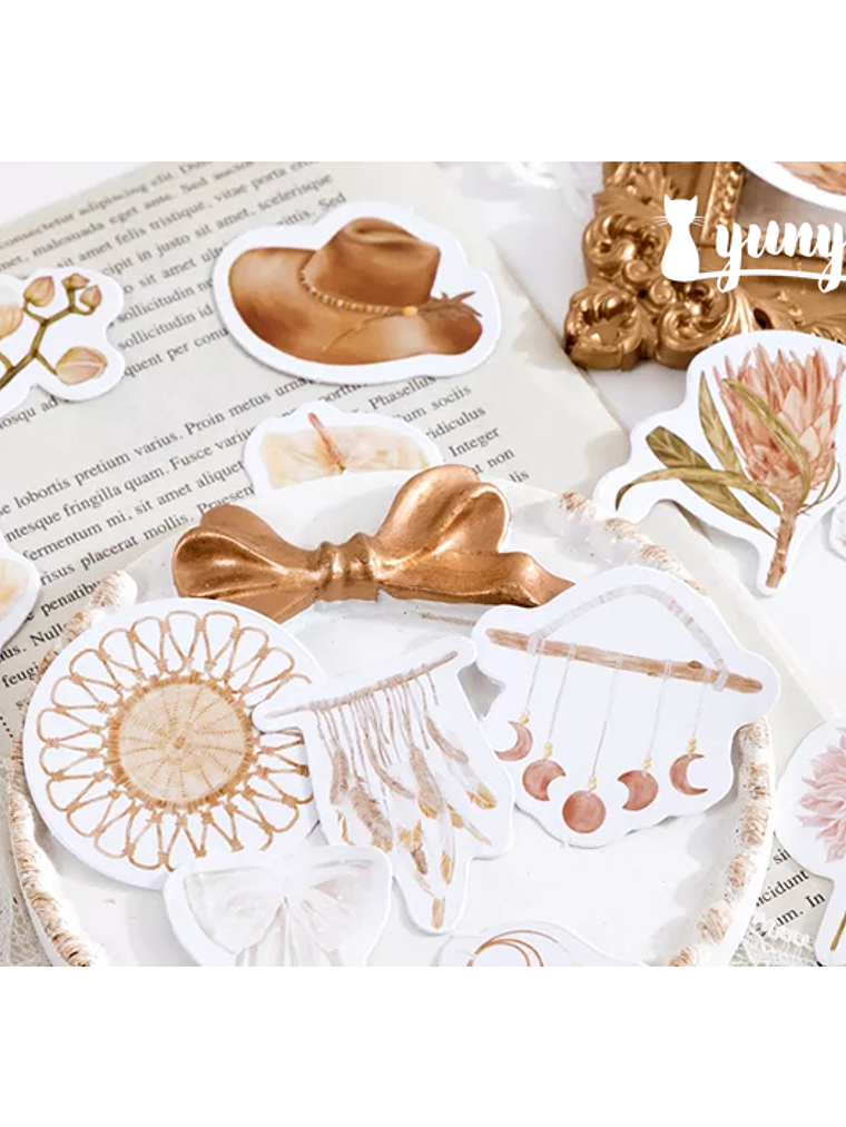 Caja Stickers Botánica #34 3