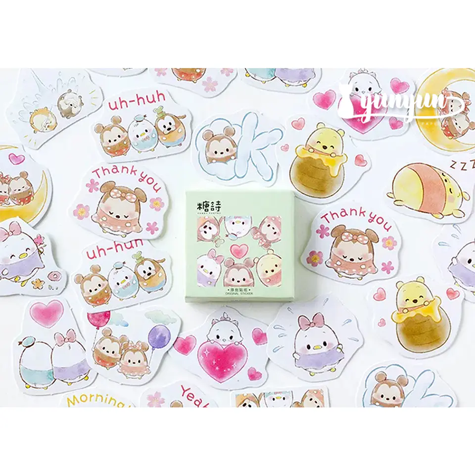 Caja Stickers Cartoon #3 1