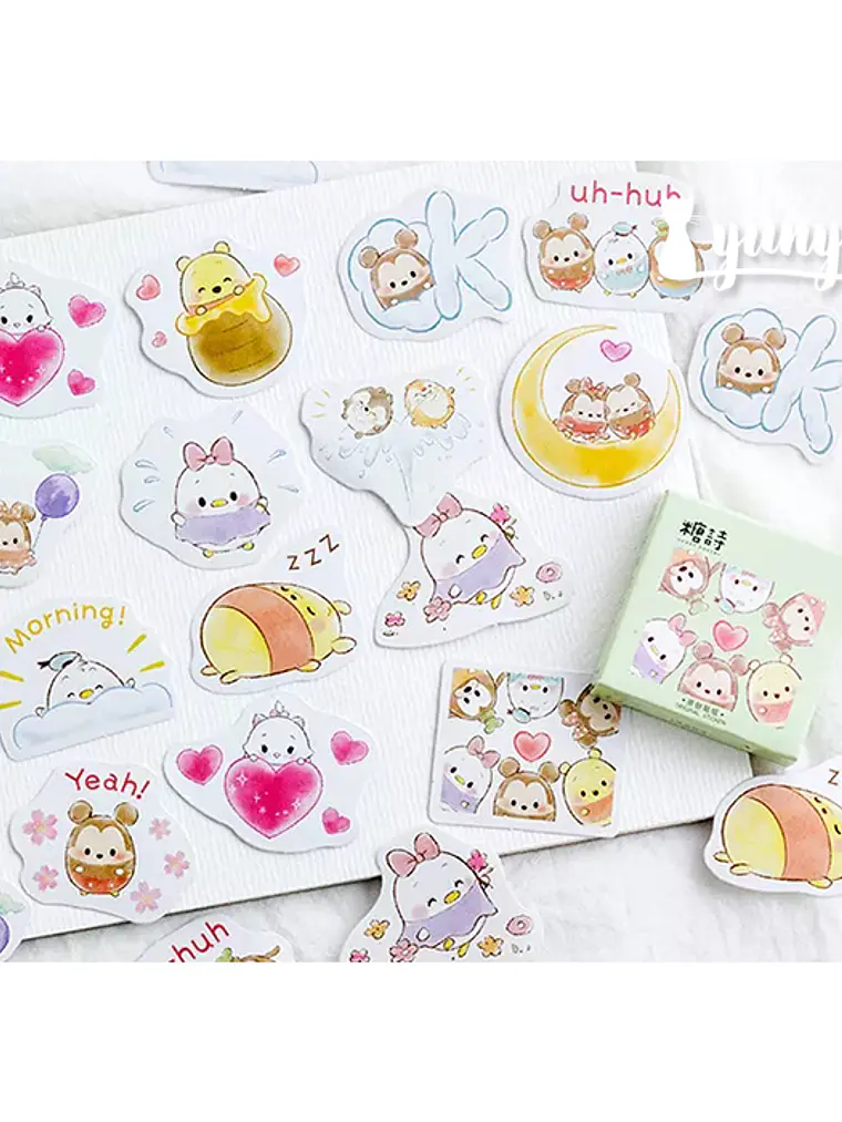 Caja Stickers Cartoon #3 2