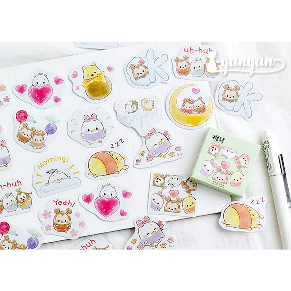 Caja Stickers Cartoon #3 2