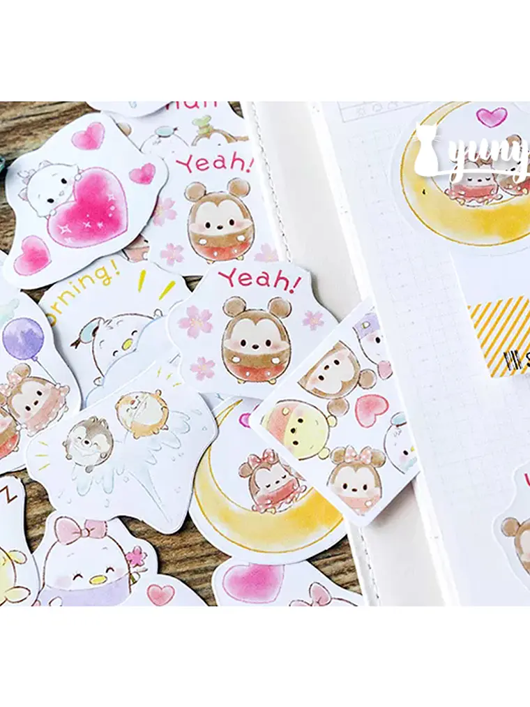 Caja Stickers Cartoon #3 3