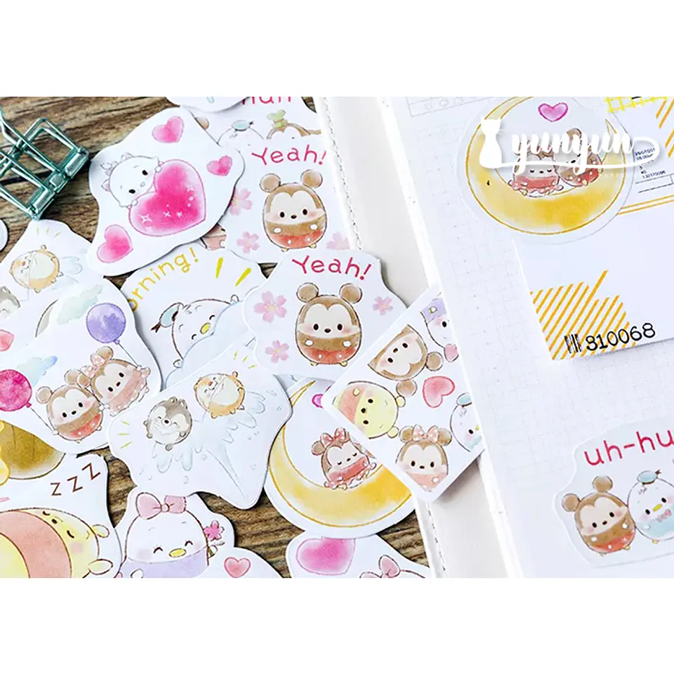 Caja Stickers Cartoon #3 3