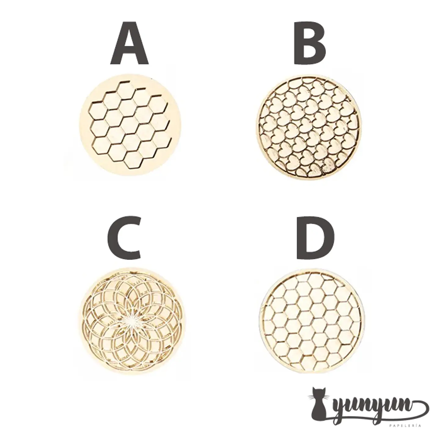Sellos de Lacre Diseños - 2,5cm 8