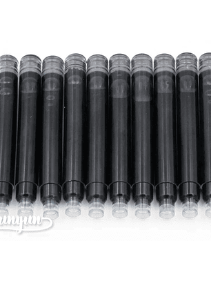 Cartuchos de Tinta Negra 2,6mm - 10 pzas