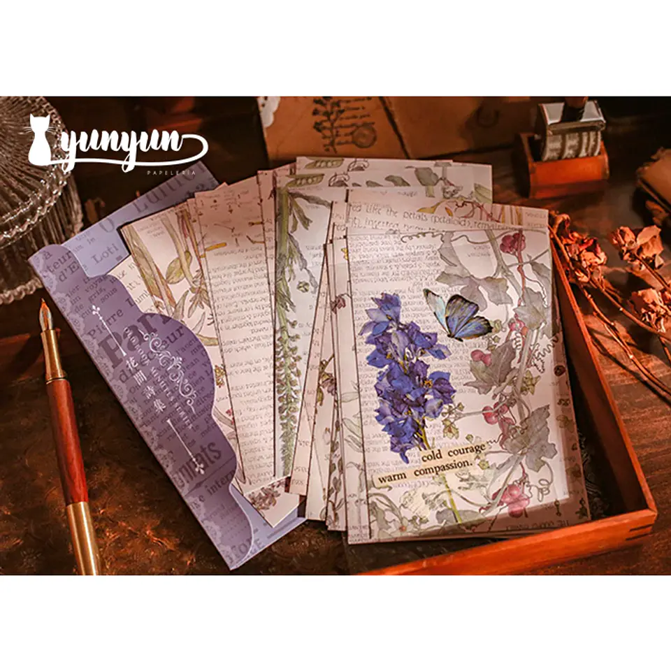 Stickers Old Book - 25 pzas 2
