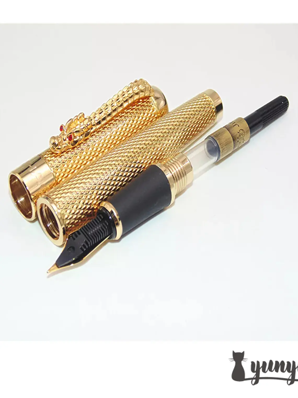 Pluma JINHAO  1200 - Dragón Dorado 2