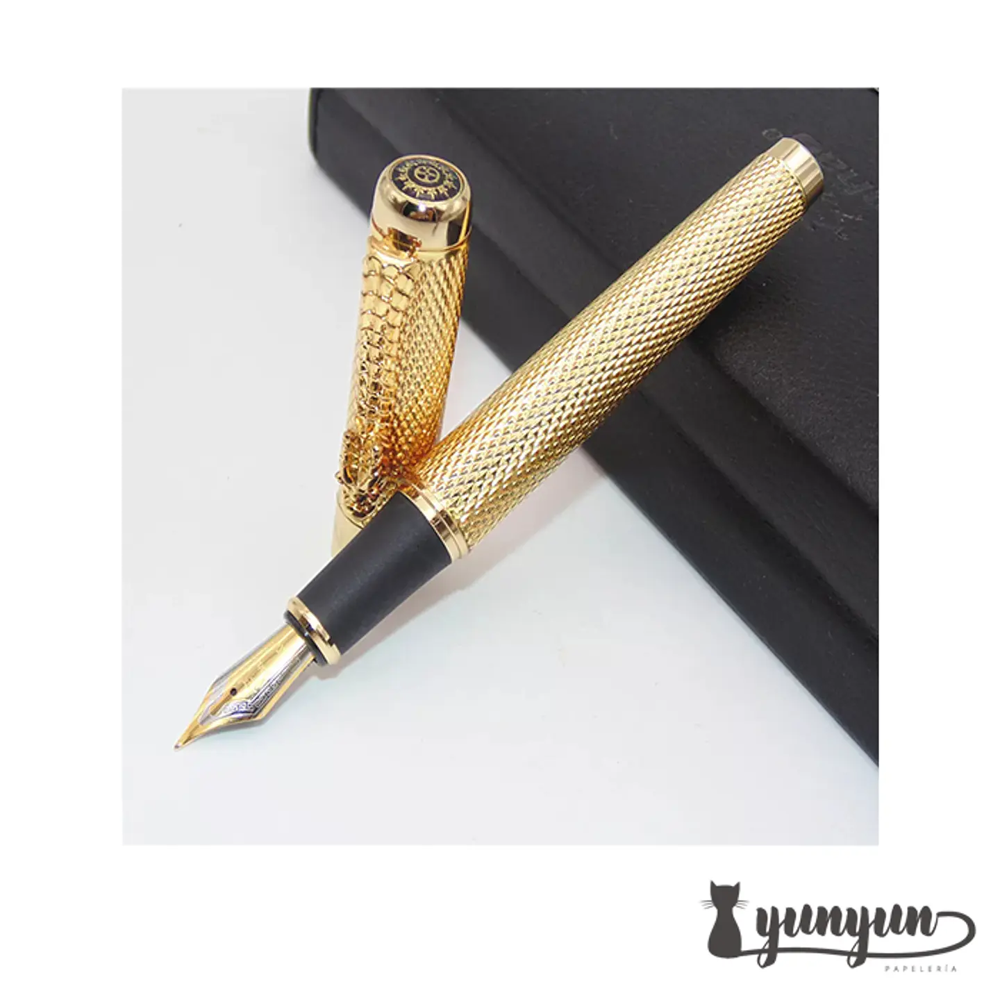 Pluma JINHAO  1200 - Dragón Dorado 3
