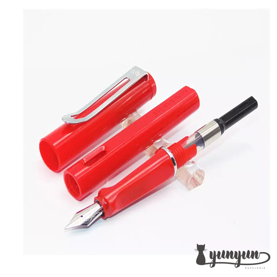 Pluma Fuente JINHAO 599 - Rojo 3