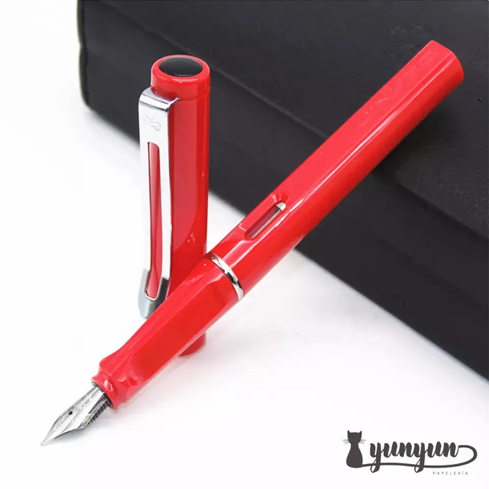 Pluma Fuente JINHAO 599 - Rojo 1