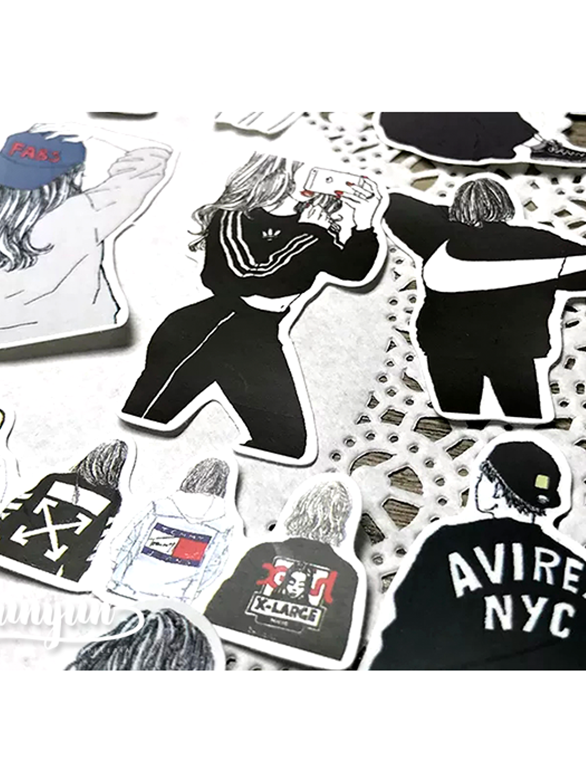 Stickers Girls II - 32 pzas 5