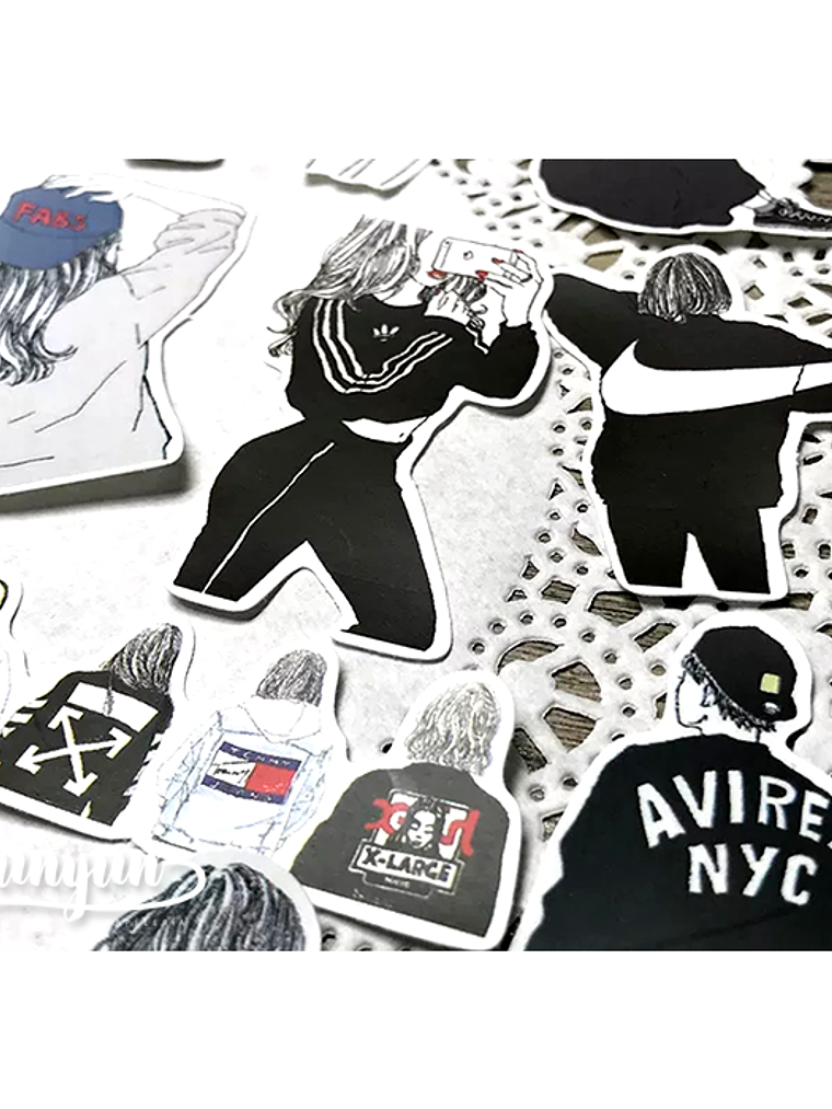 Stickers Girls II - 32 pzas 5