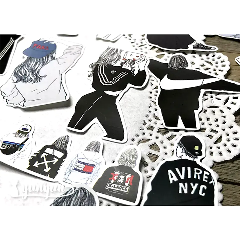Stickers Girls II - 32 pzas 5