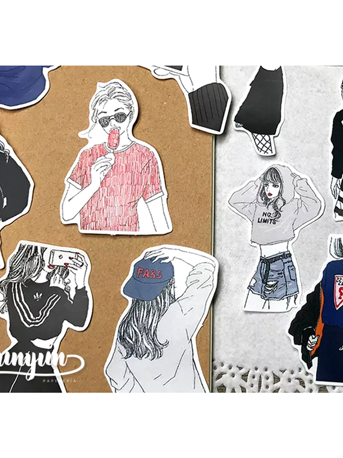 Stickers Girls II - 32 pzas 6