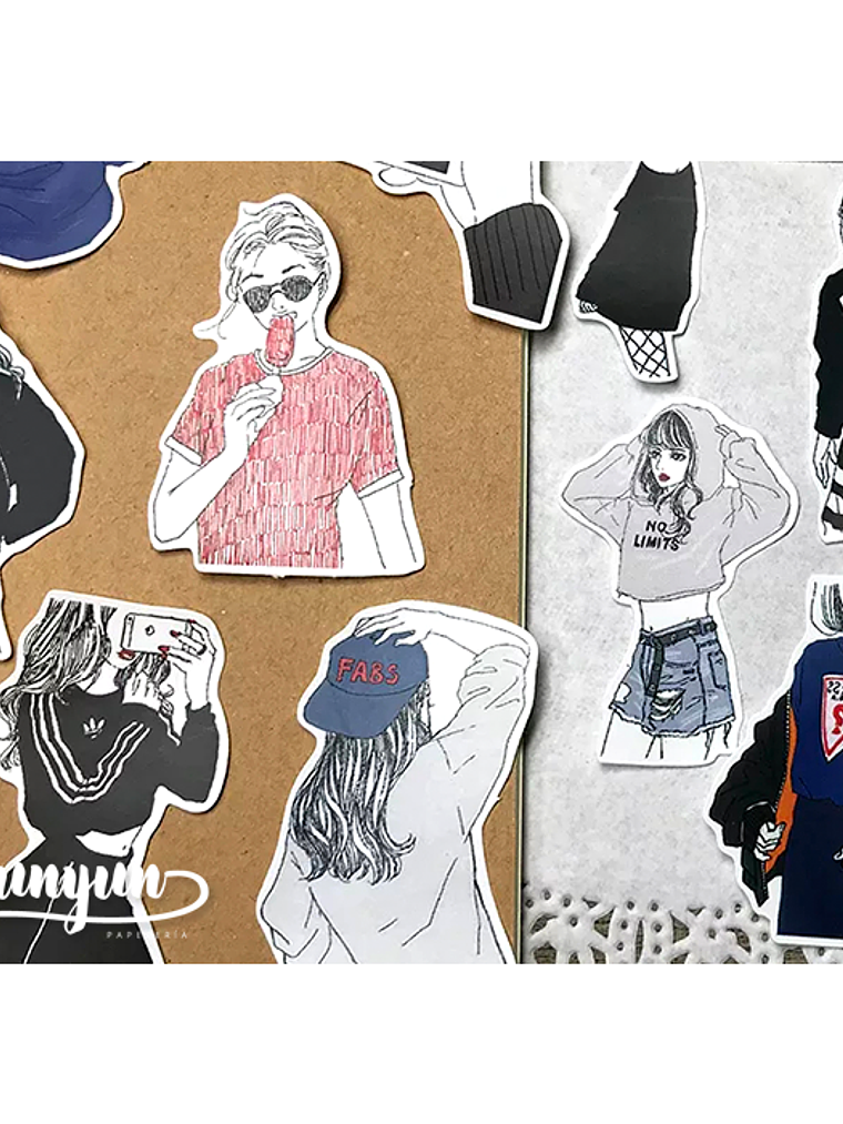 Stickers Girls II - 32 pzas 6