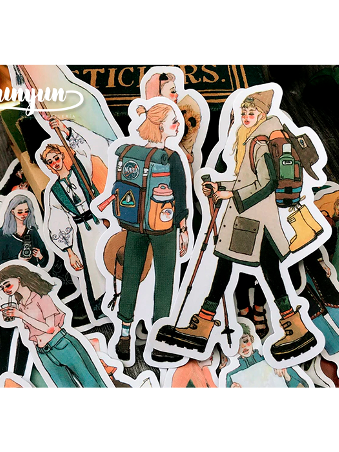 Stickers Girls III - 30 pzas 1