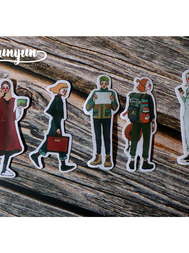 Stickers Girls III - 30 pzas 3