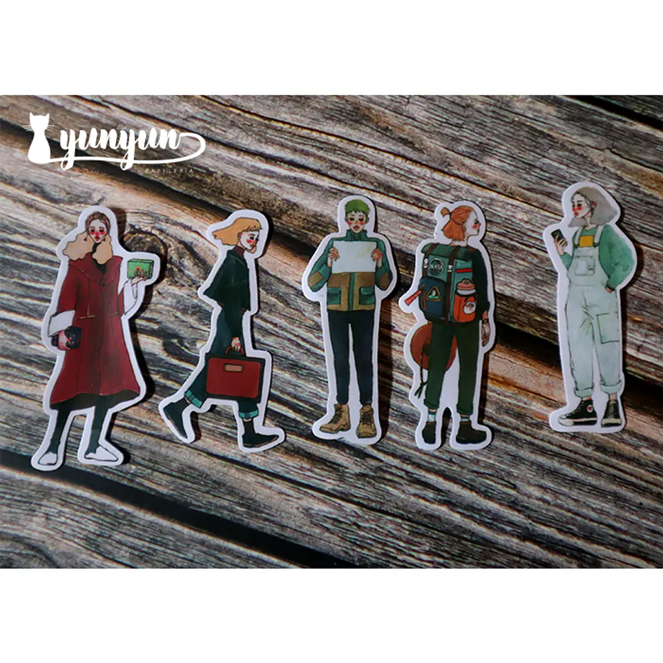 Stickers Girls III - 30 pzas 3