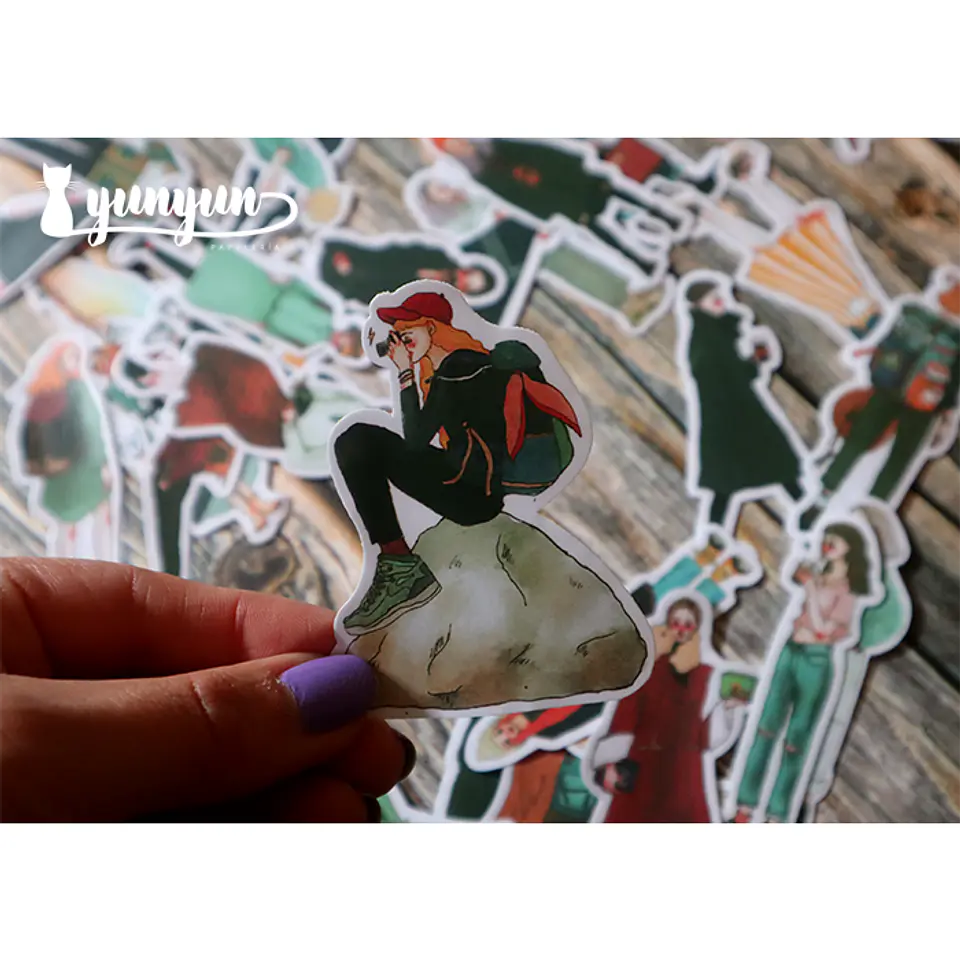 Stickers Girls III - 30 pzas 5