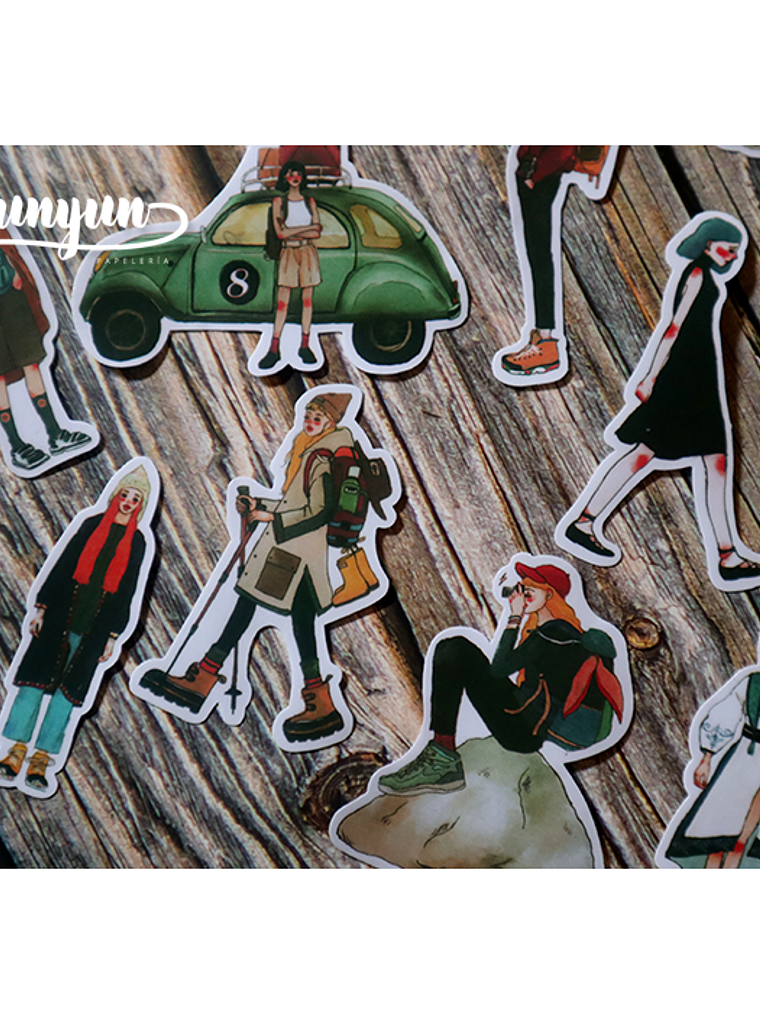 Stickers Girls III - 30 pzas 4