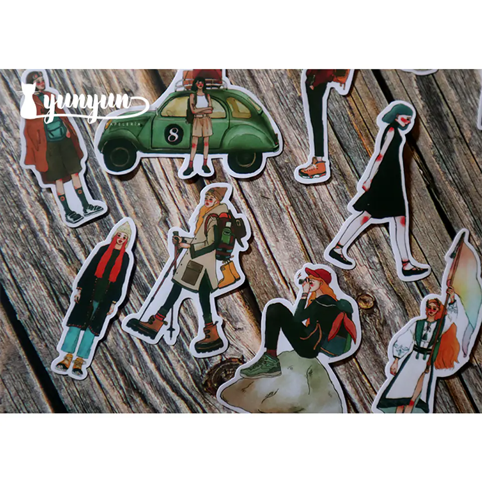 Stickers Girls III - 30 pzas 4