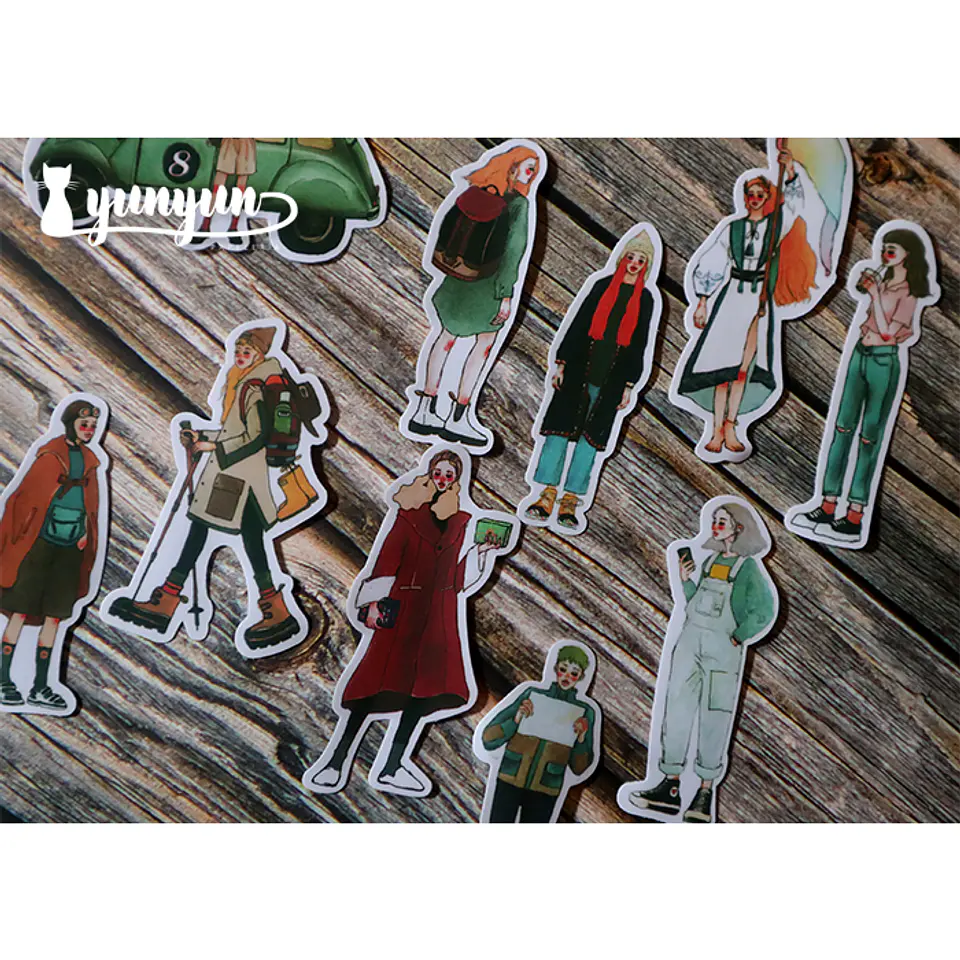 Stickers Girls III - 30 pzas 6