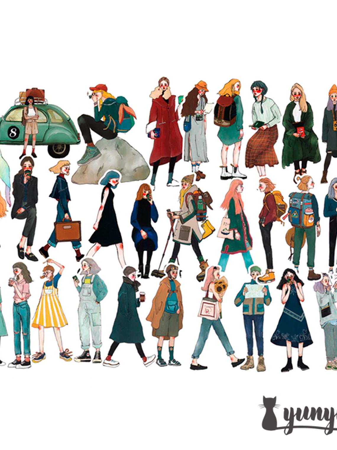 Stickers Girls III - 30 pzas 7