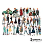 Stickers Girls III - 30 pzas - Miniatura 7