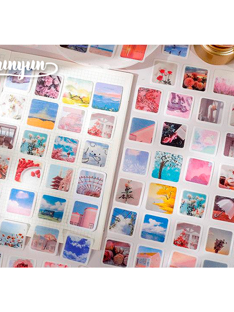 Caja Washi Stickers XL - 200 pzas 7