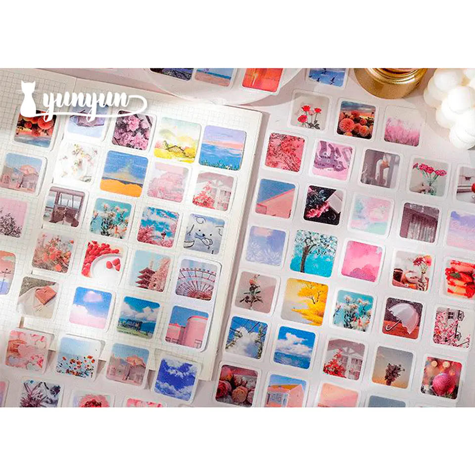 Caja Washi Stickers XL - 200 pzas 7