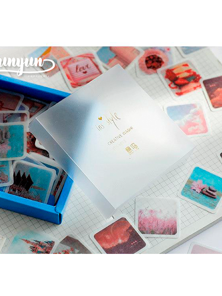 Caja Washi Stickers XL - 200 pzas 9