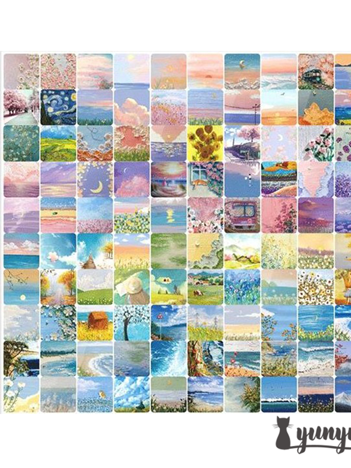 Caja Washi Stickers XL - 200 pzas 10