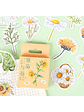 Caja Stickers Flores #2 - 45 pzas - Miniatura 1