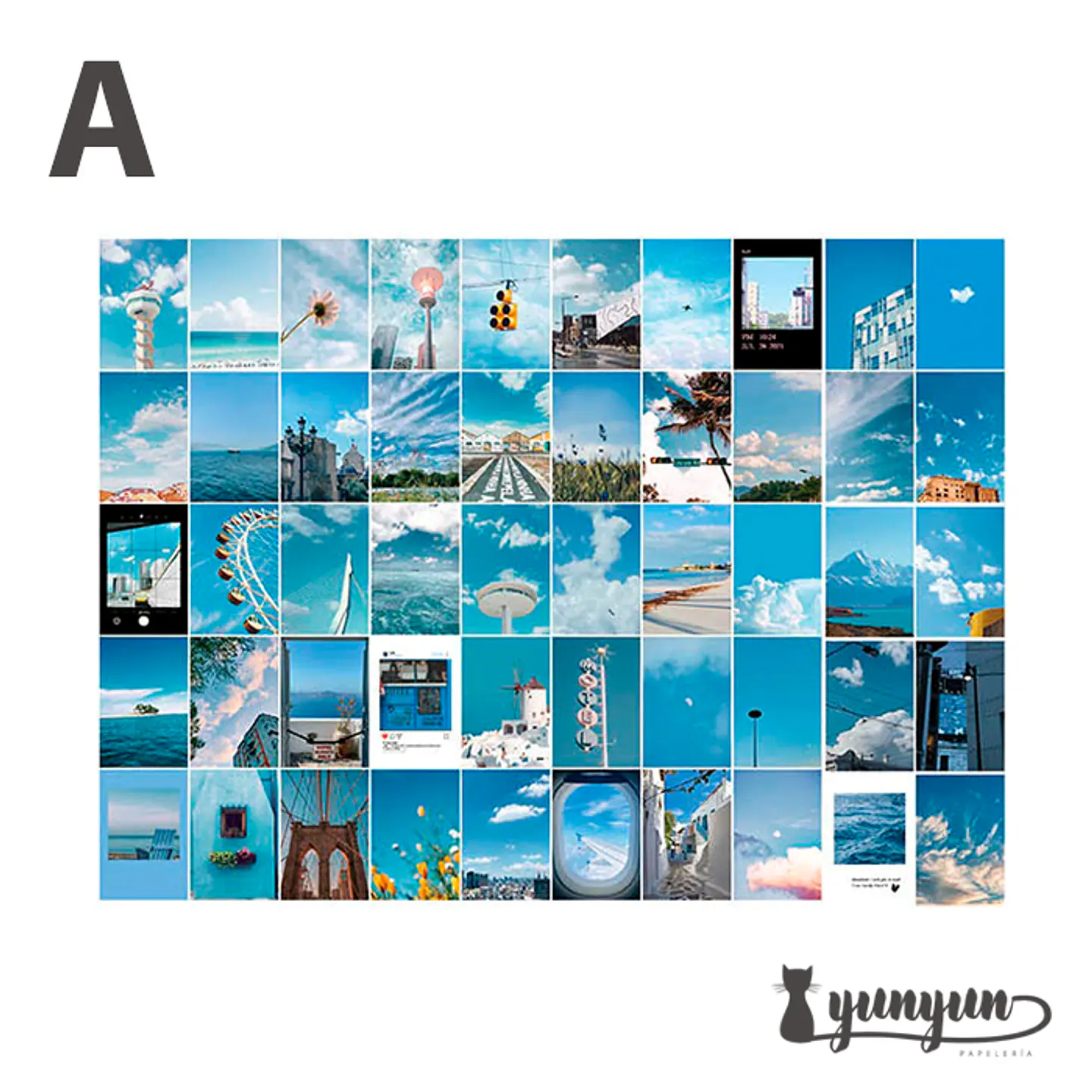 Mini Sticker Book Paisajes - 50 pzas 9