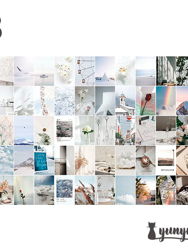 Mini Sticker Book Paisajes - 50 pzas 10