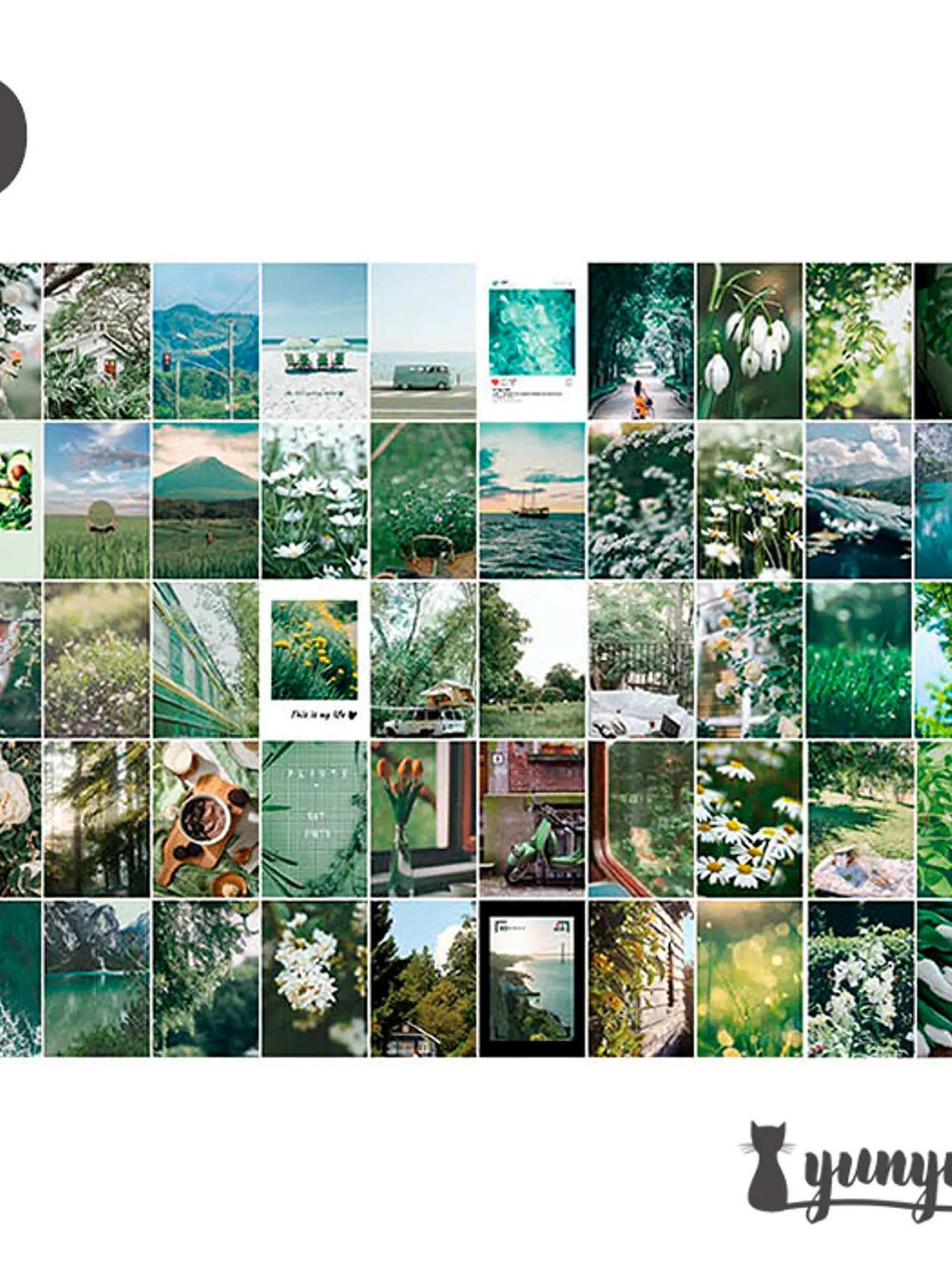 Mini Sticker Book Paisajes - 50 pzas 12