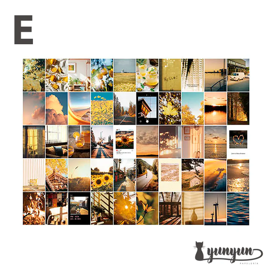 Mini Sticker Book Paisajes - 50 pzas 13