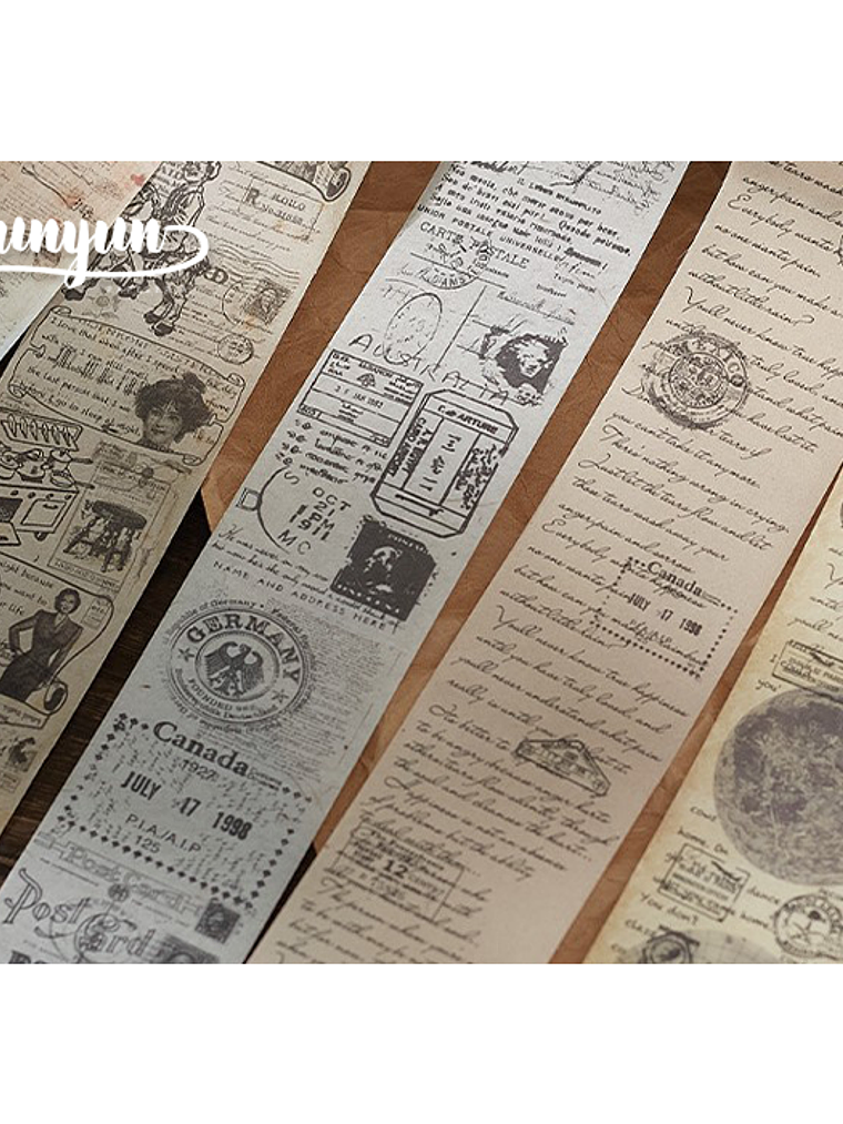 Washi Tapes Vintage II - 5 cm  6