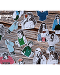 Stickers Girls VI - 19 pzas 