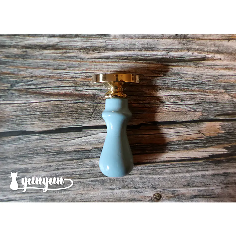 Mini Mango Sellos de Lacre -  Light Blue 4