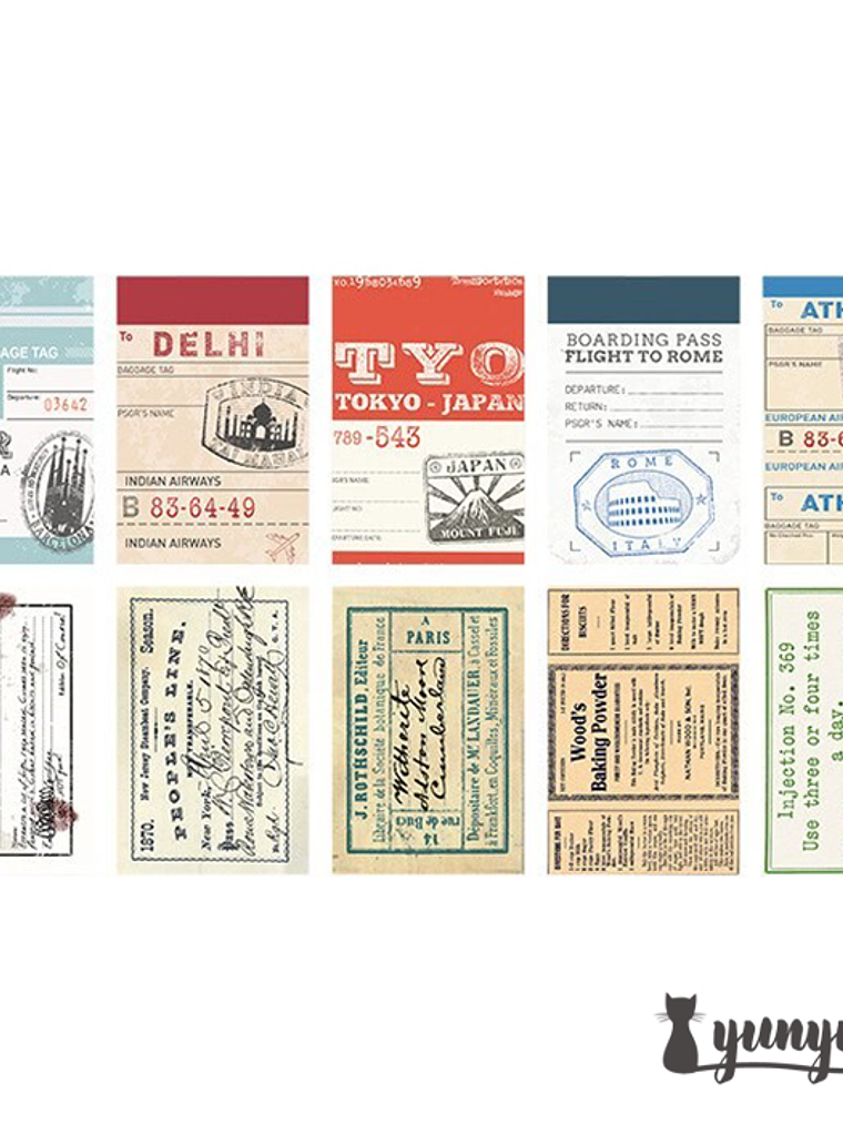 Set Traces of Time - 20 pzas 12