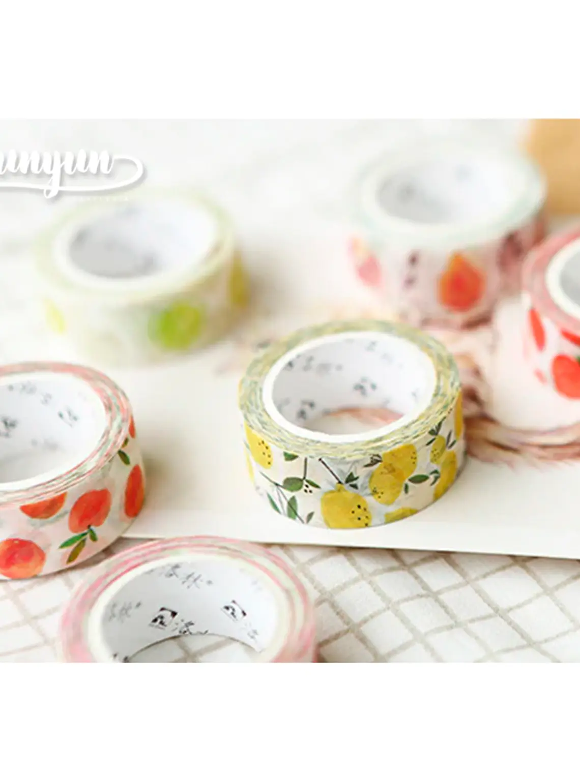 Washi Tapes Frutas - 1,5cm 2