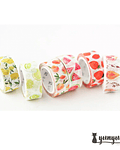 Washi Tapes Frutas - 1,5cm